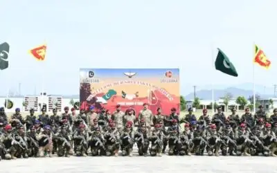 Pakistan Sri Lanka joint military exercise ‘Shake Hands II’ concluded at Tarbela