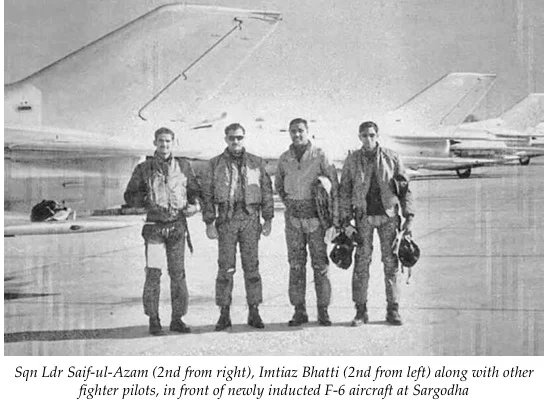 Pakistan Air Force Honors Gp. Cpt. Saif-ul-Azam on Anniversary of 1967 Arab-Israeli War