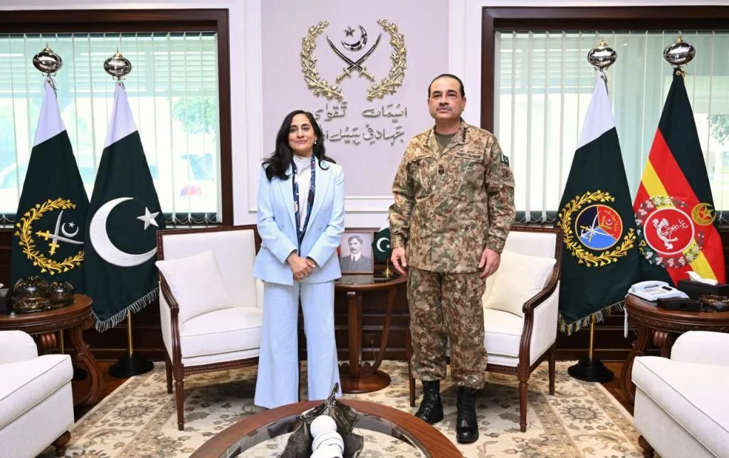 Canadian Foreign Minister Anita Anand Meets Field Marshal Asim Munir at GHQ