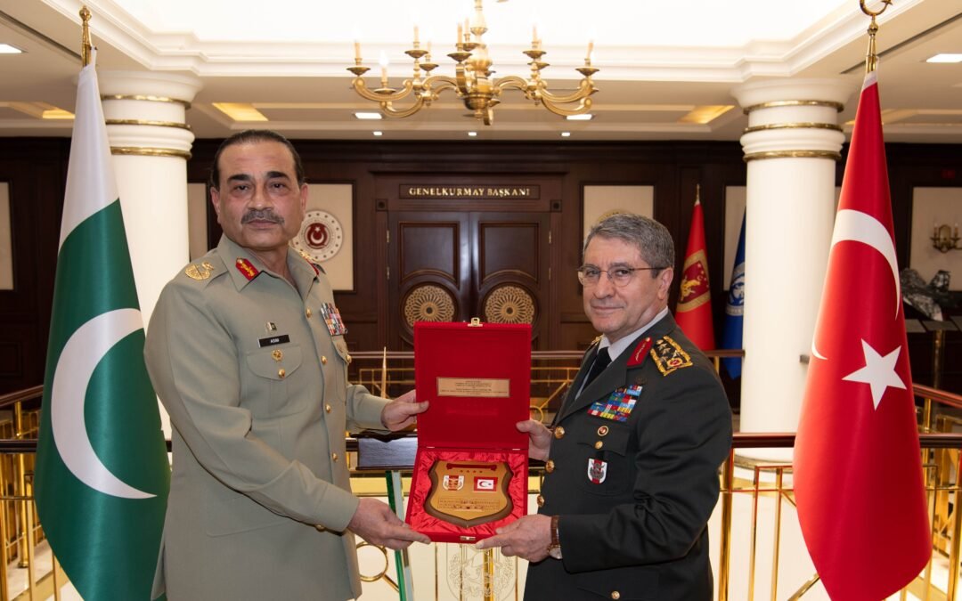 Field Marshal Asim Munir Conferred with Turkiye’s Distinguished Medal in Ankara